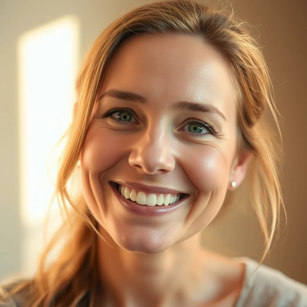 Foto de María, cliente satisfecha